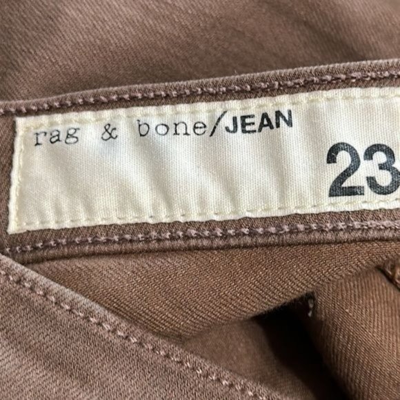 Rag & Bone Distressed Skinny Jeans in Caper Size 23 - Picture 6 of 7